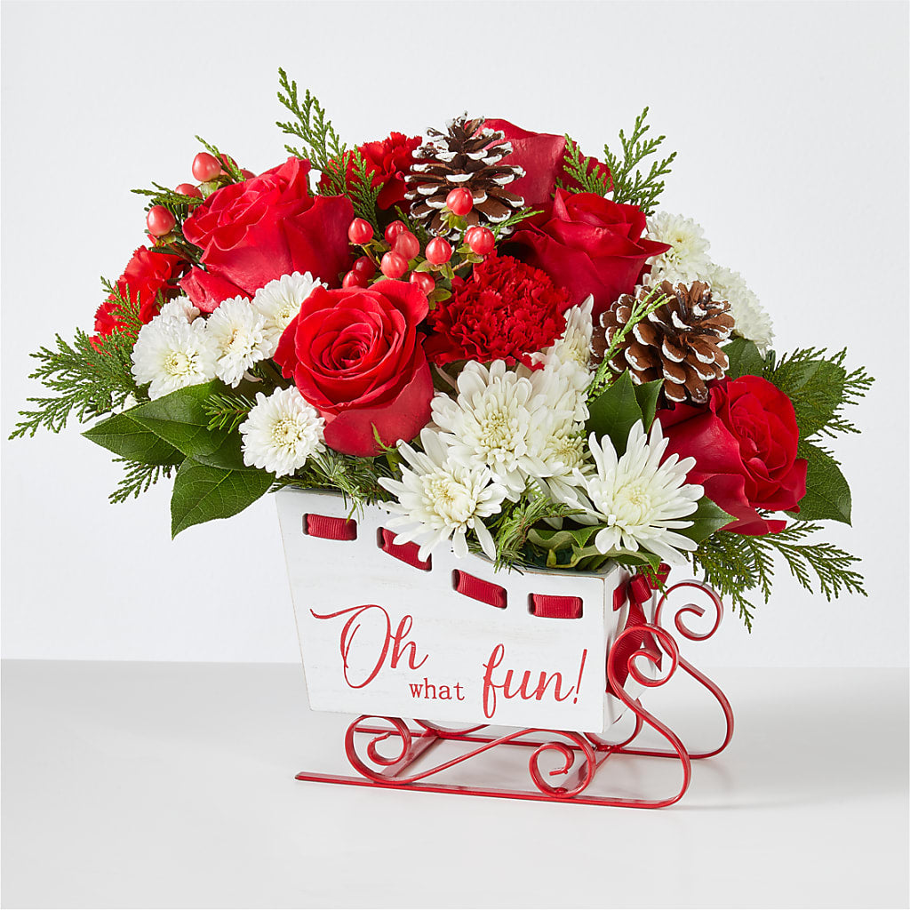 Sleigh Bells Bouquet – Fleuriste Rive Sud, Longueuil PQ