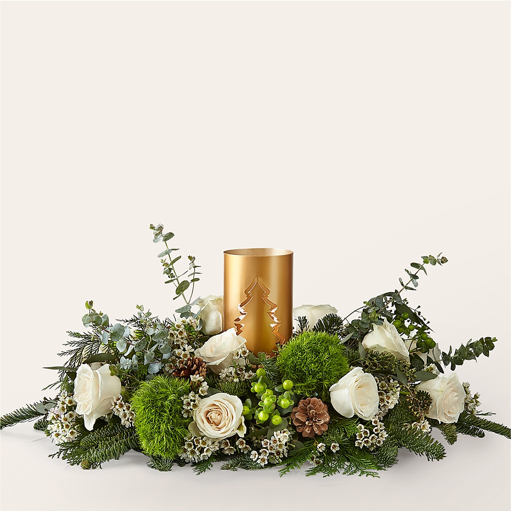 Chestnuts Roasting Centerpiece – Fleuriste Rive Sud, Longueuil PQ
