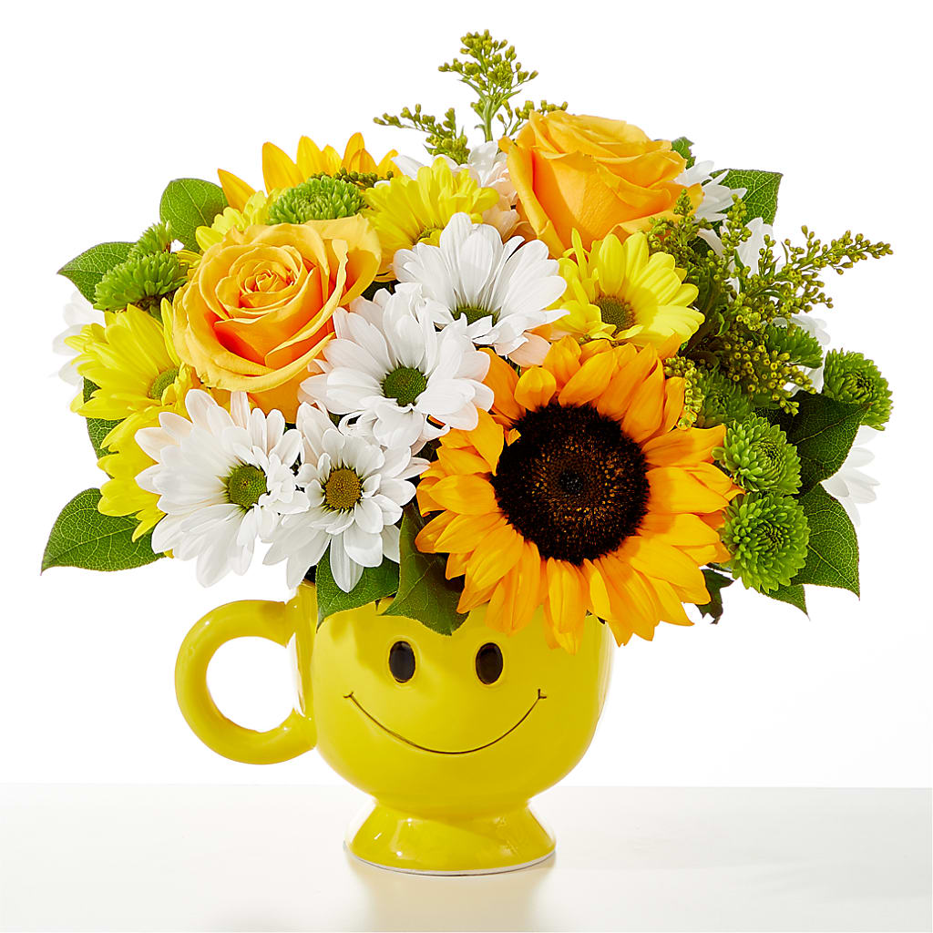 Be Happy Bouquet – Fleuriste Rive Sud, Longueuil PQ
