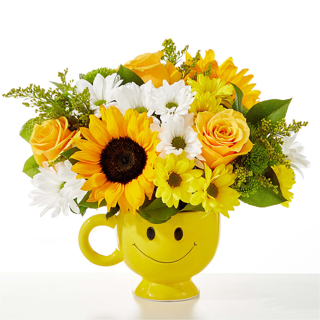 Be Happy Bouquet – Fleuriste Rive Sud, Longueuil PQ