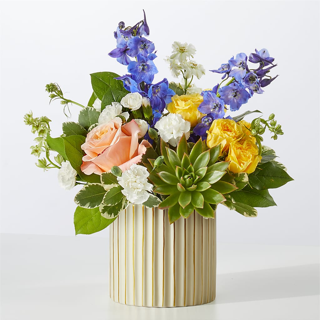 Cobalt Reverie Bouquet – Fleuriste Rive Sud, Longueuil PQ