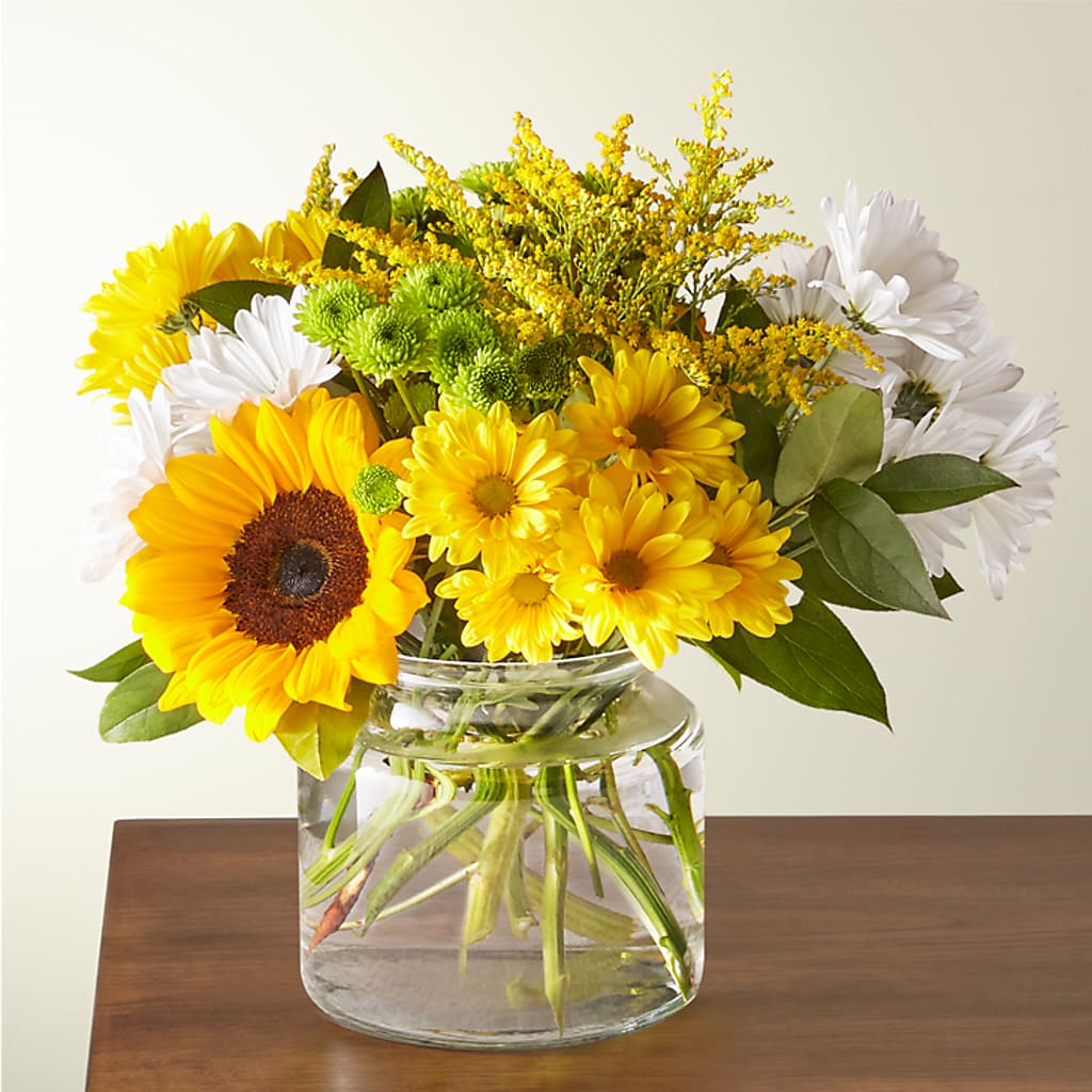 Hello Sunshine Bouquet – Fleuriste Rive Sud, Longueuil PQ