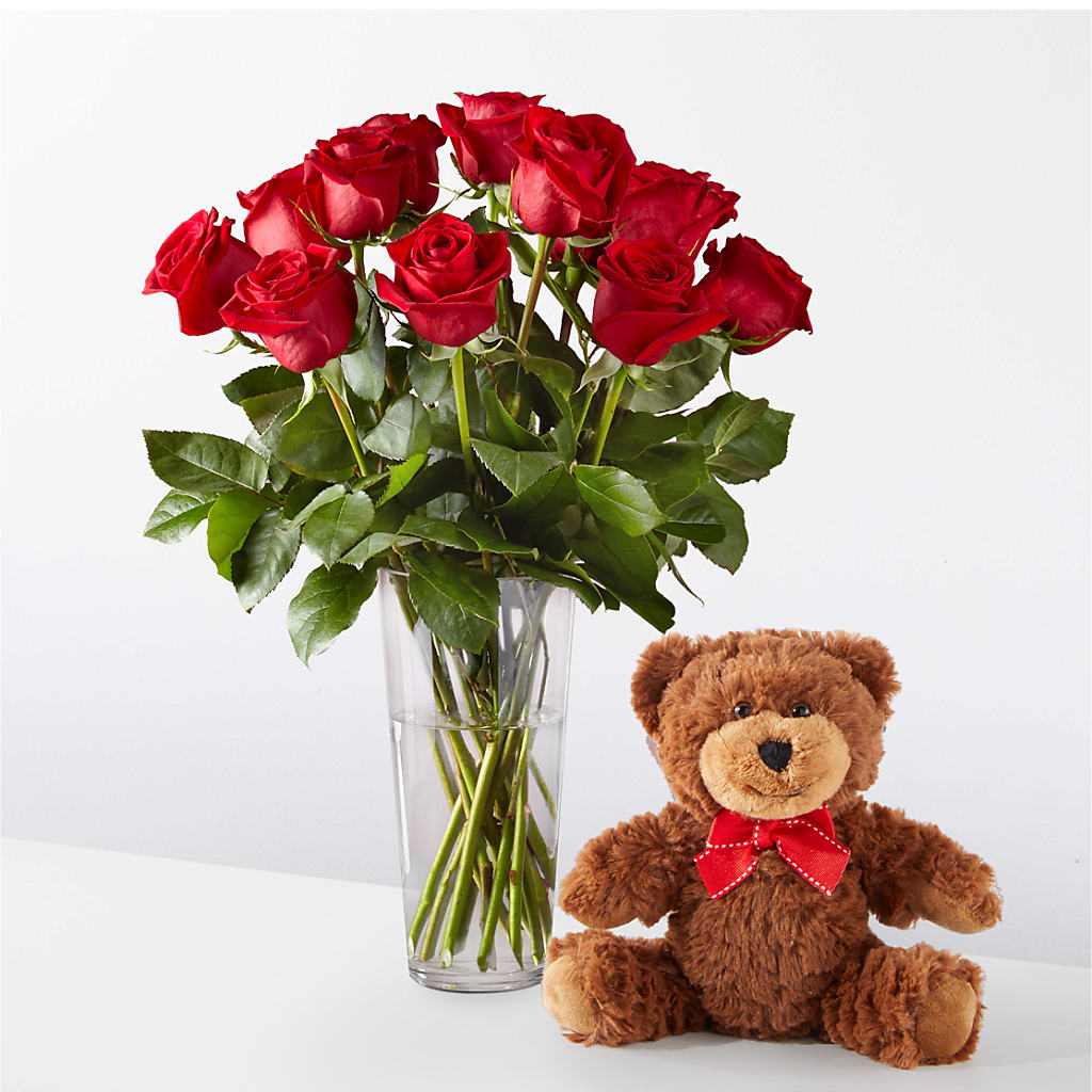 Romantic Long Stem Red Rose Bouquet Bundles – Fleuriste Rive Sud, Longueuil PQ