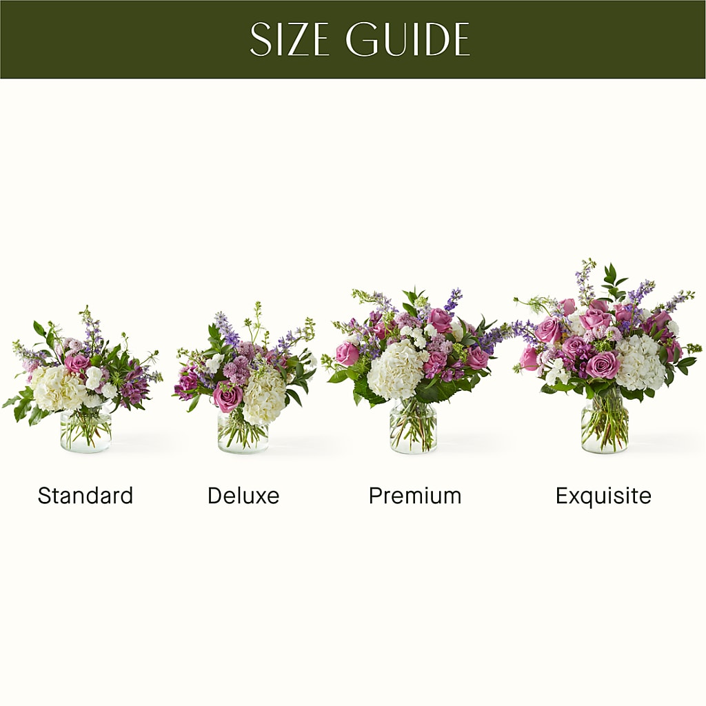 Violet Caress Bouquet – Fleuriste Rive Sud, Longueuil PQ