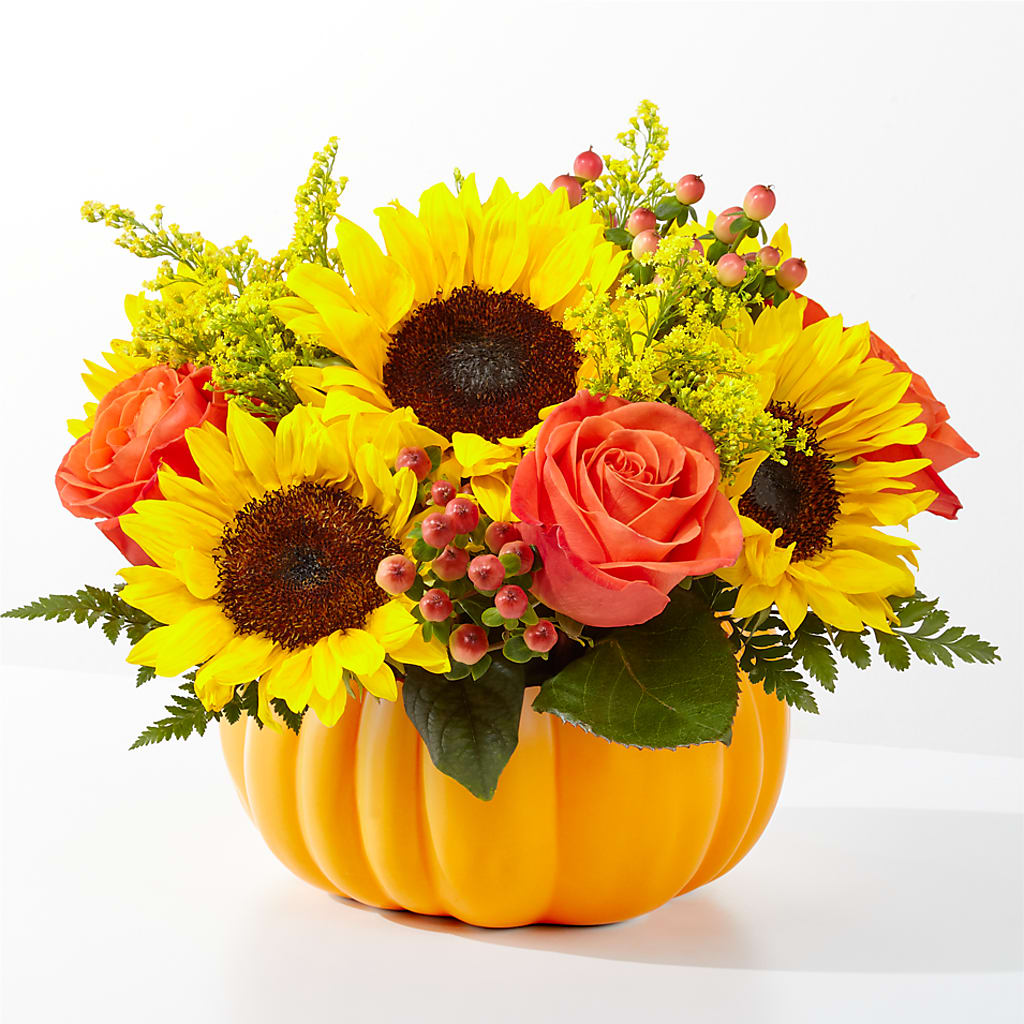 Pick of the Patch Pumpkin Bouquet – Fleuriste Rive Sud, Longueuil PQ