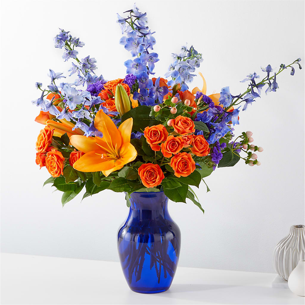 Radiant Citrus Bouquet – Fleuriste Rive Sud, Longueuil PQ