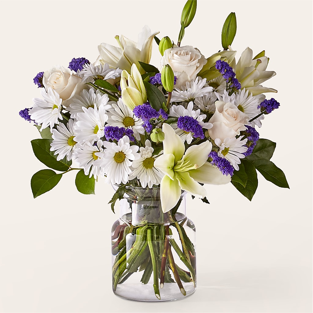 Beyond Blue Bouquet – Fleuriste Rive Sud, Longueuil PQ