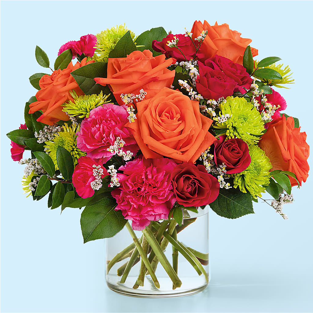 Colorful Carnival Bouquet – Fleuriste Rive Sud, Longueuil PQ