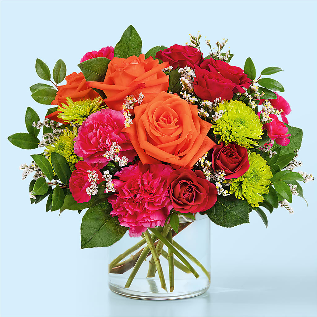 Colorful Carnival Bouquet – Fleuriste Rive Sud, Longueuil PQ