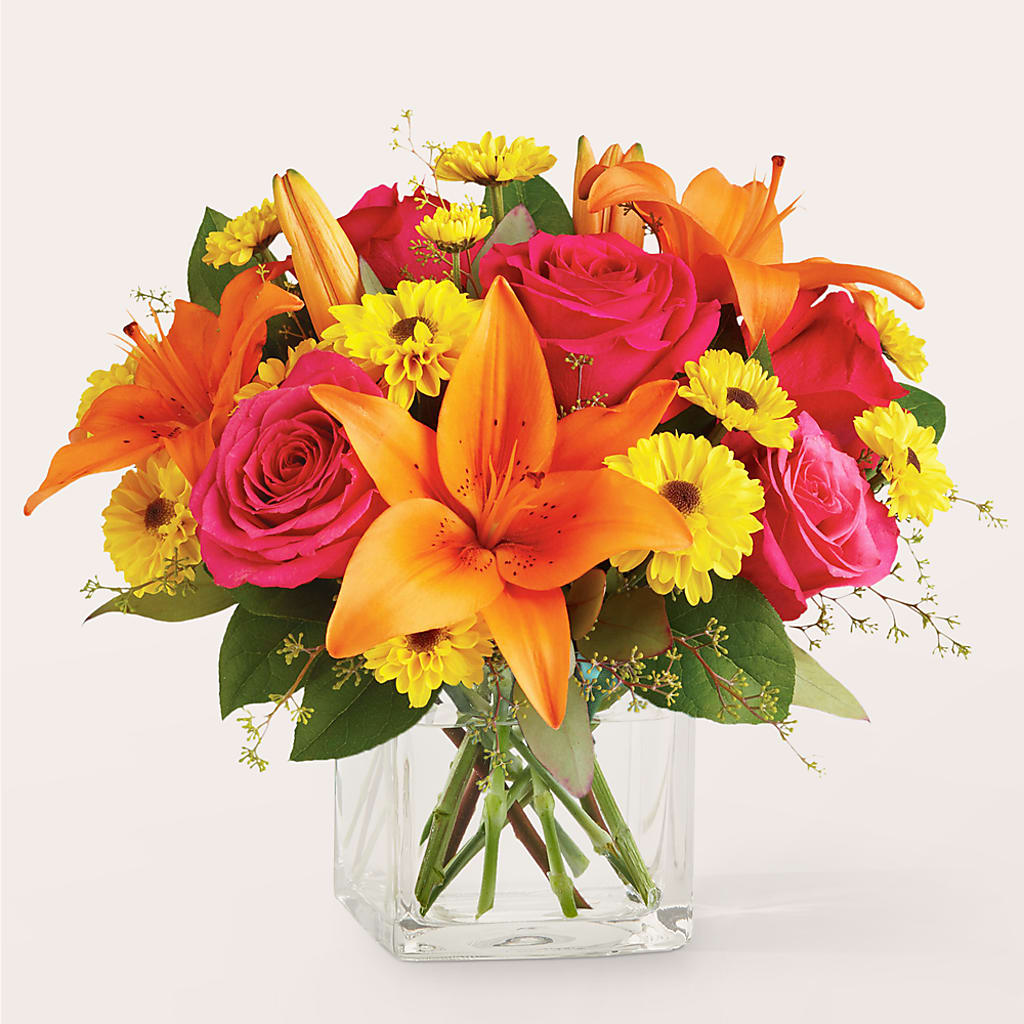 Neon Lights Bouquet – Fleuriste Rive Sud, Longueuil PQ