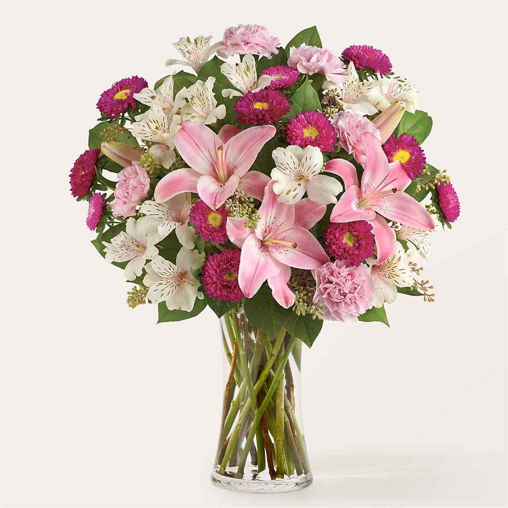 Feeling Fuchsia Bouquet – Fleuriste Rive Sud, Longueuil PQ