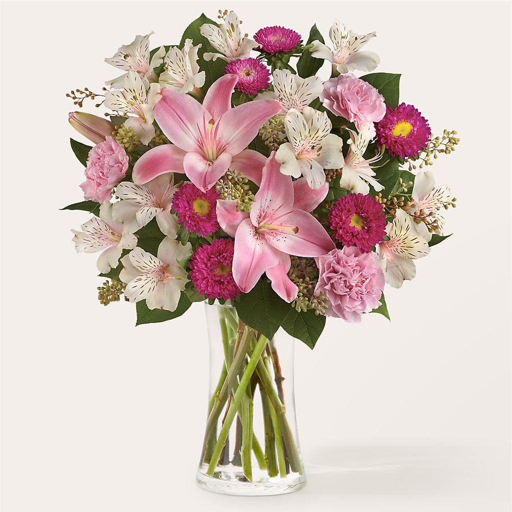 Feeling Fuchsia Bouquet – Fleuriste Rive Sud, Longueuil PQ