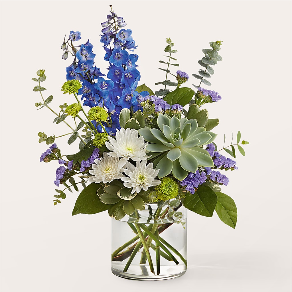 Cerulean Waves Bouquet – Fleuriste Rive Sud, Longueuil PQ