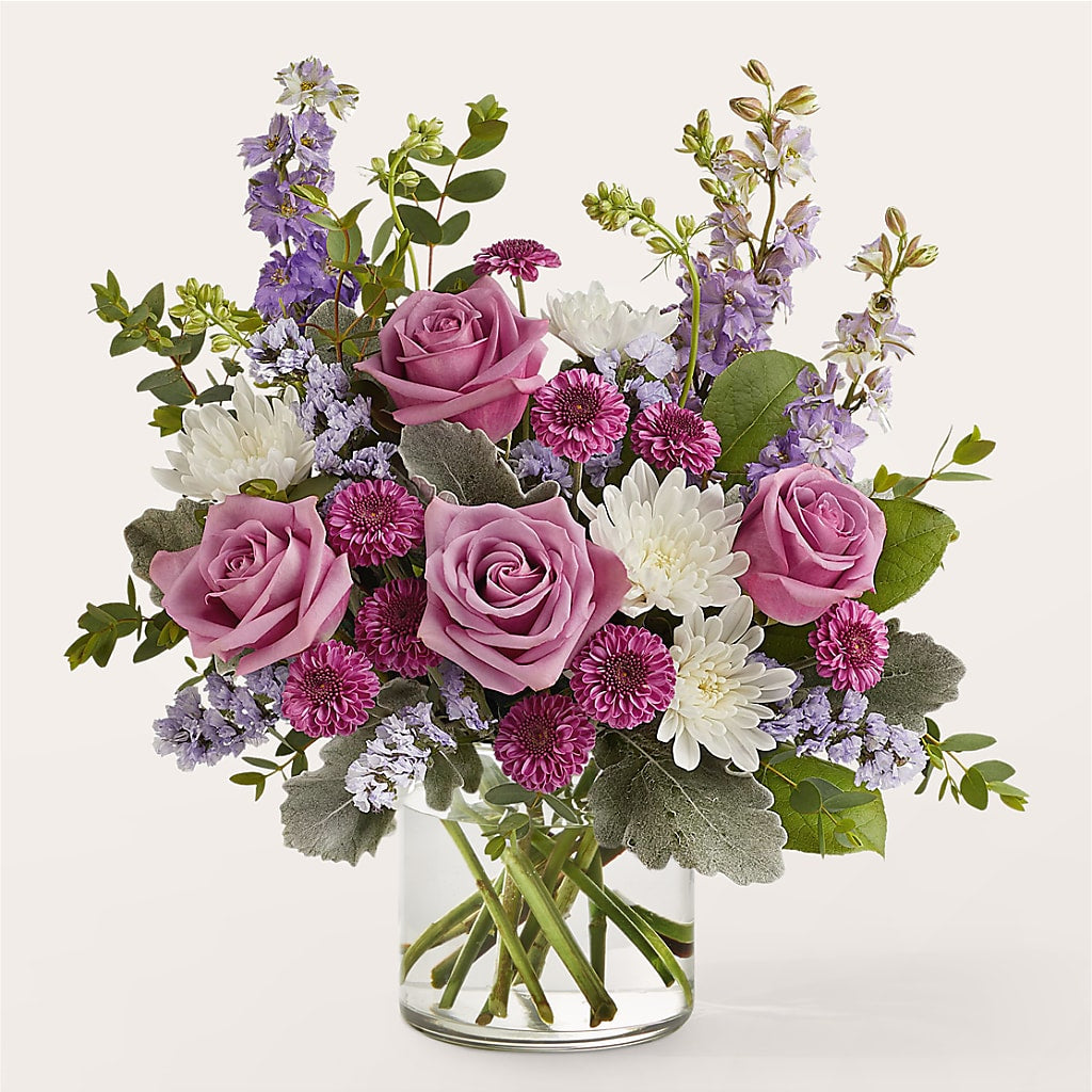 Violet Frost Bouquet – Fleuriste Rive Sud, Longueuil PQ