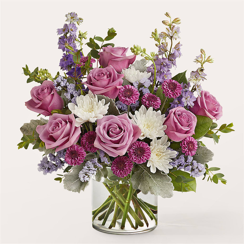 Violet Frost Bouquet – Fleuriste Rive Sud, Longueuil PQ