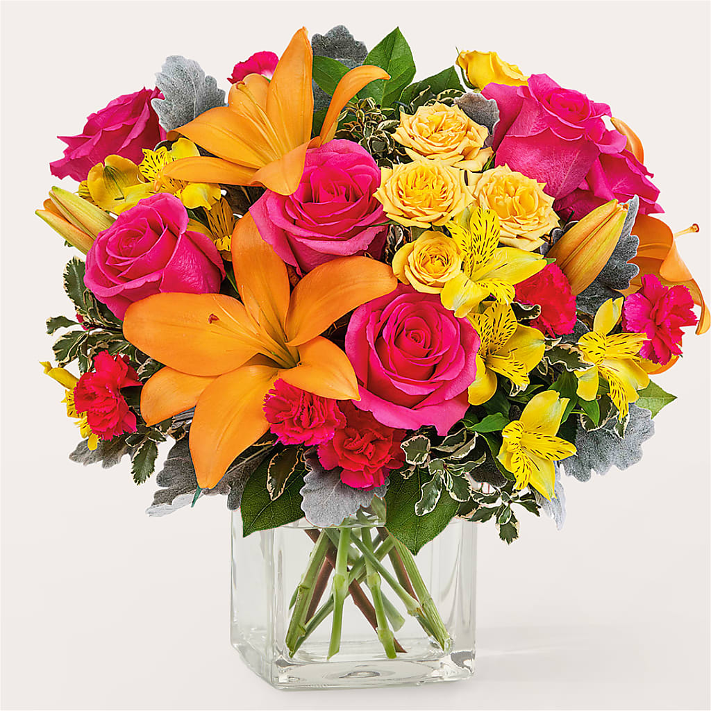 To the Tropics Bouquet – Fleuriste Rive Sud, Longueuil PQ