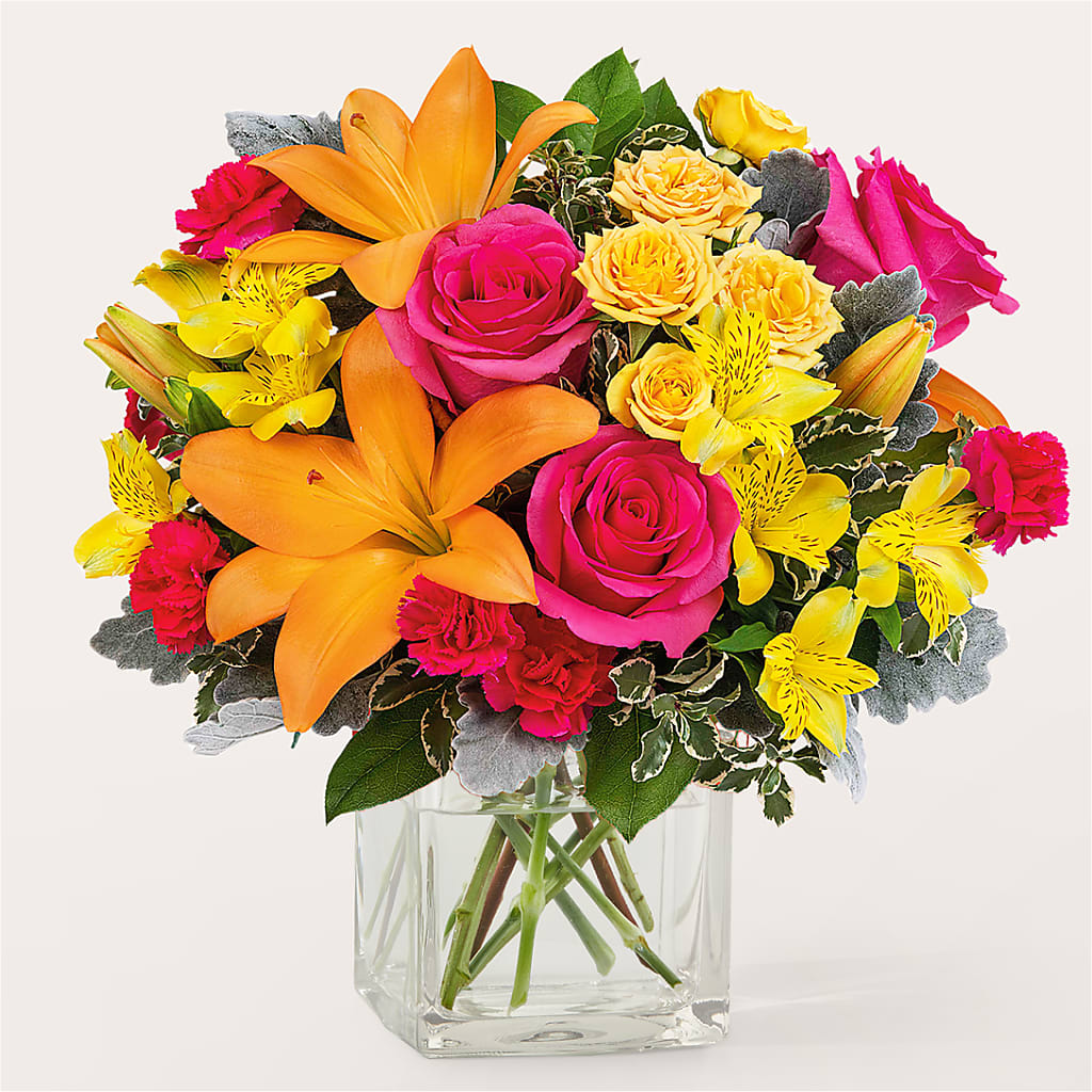 To the Tropics Bouquet – Fleuriste Rive Sud, Longueuil PQ