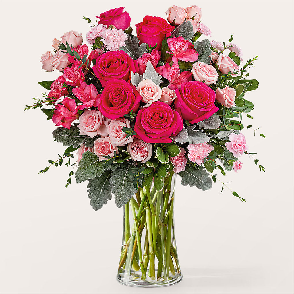 Tickled Pink Bouquet – Fleuriste Rive Sud, Longueuil PQ