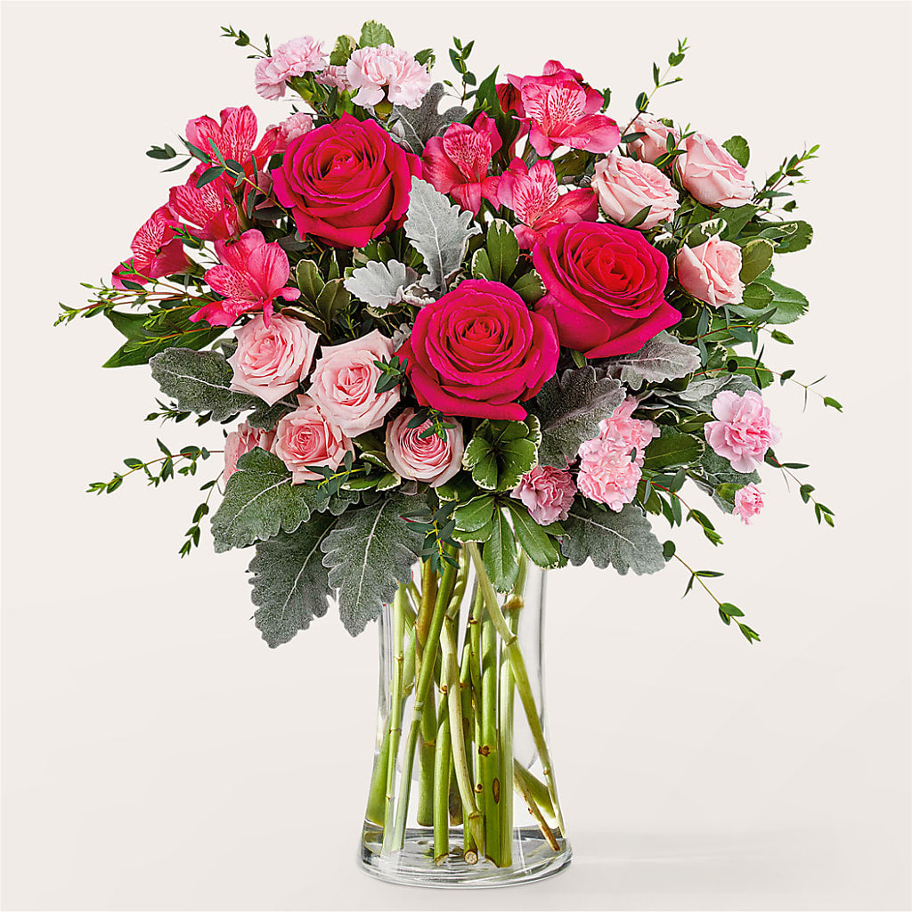 Tickled Pink Bouquet – Fleuriste Rive Sud, Longueuil PQ