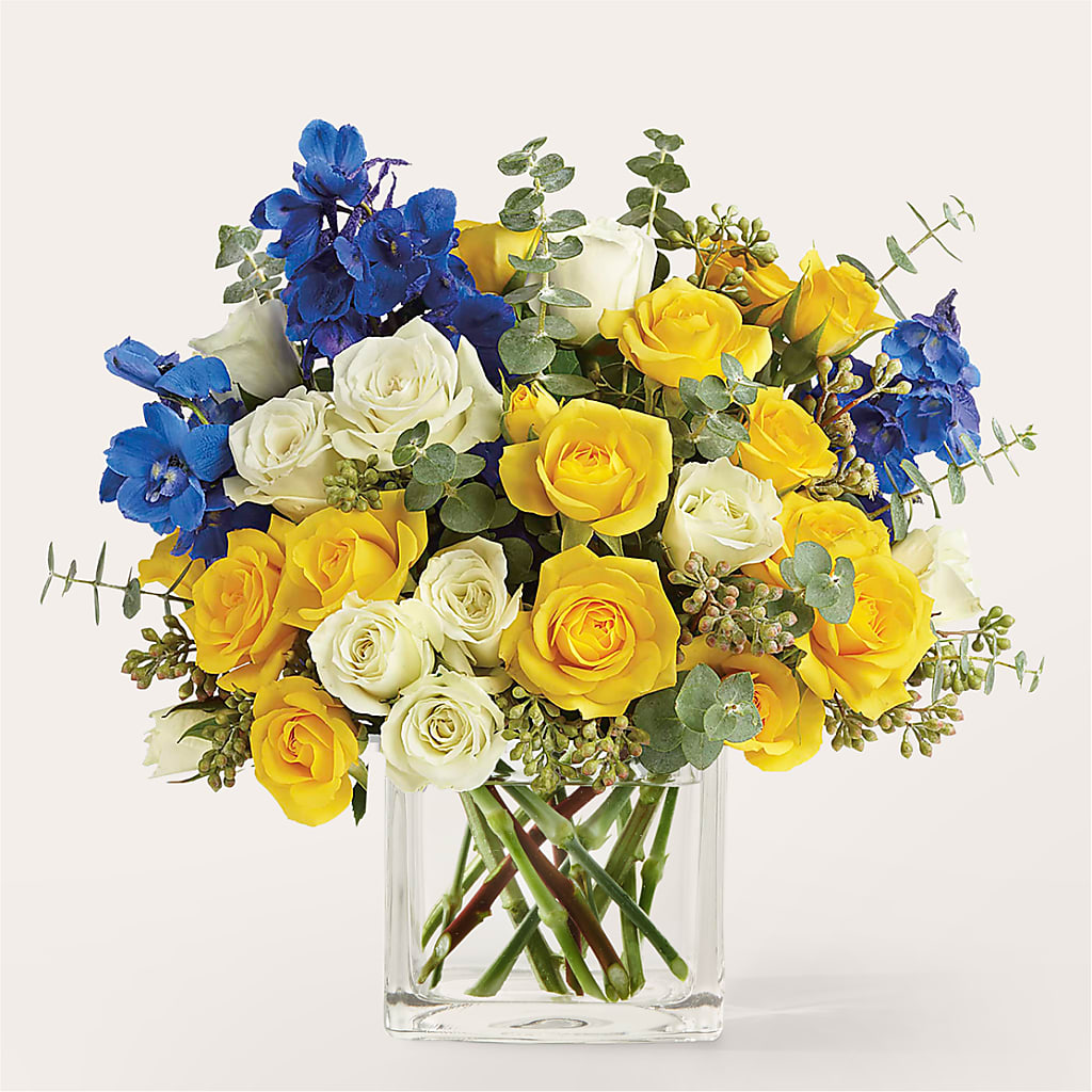 Sparkling Citrine Bouquet – Fleuriste Rive Sud, Longueuil PQ