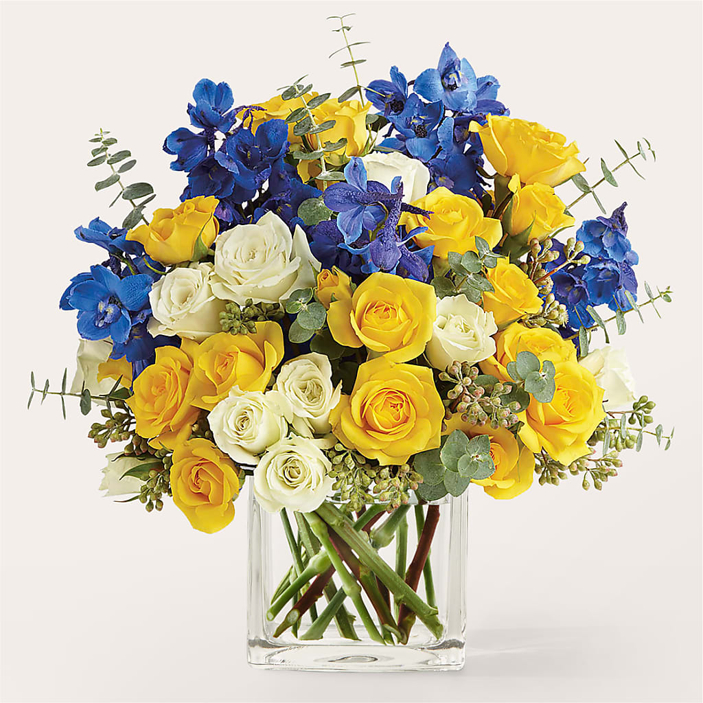 Sparkling Citrine Bouquet – Fleuriste Rive Sud, Longueuil PQ