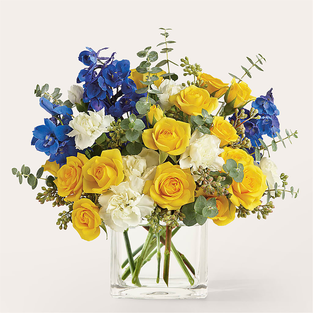 Sparkling Citrine Bouquet – Fleuriste Rive Sud, Longueuil PQ