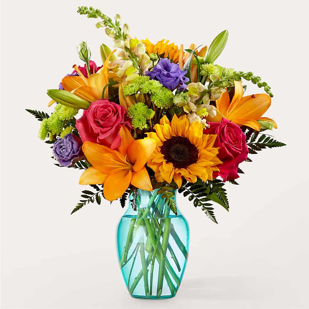 Double Rainbow Bouquet – Fleuriste Rive Sud, Longueuil PQ
