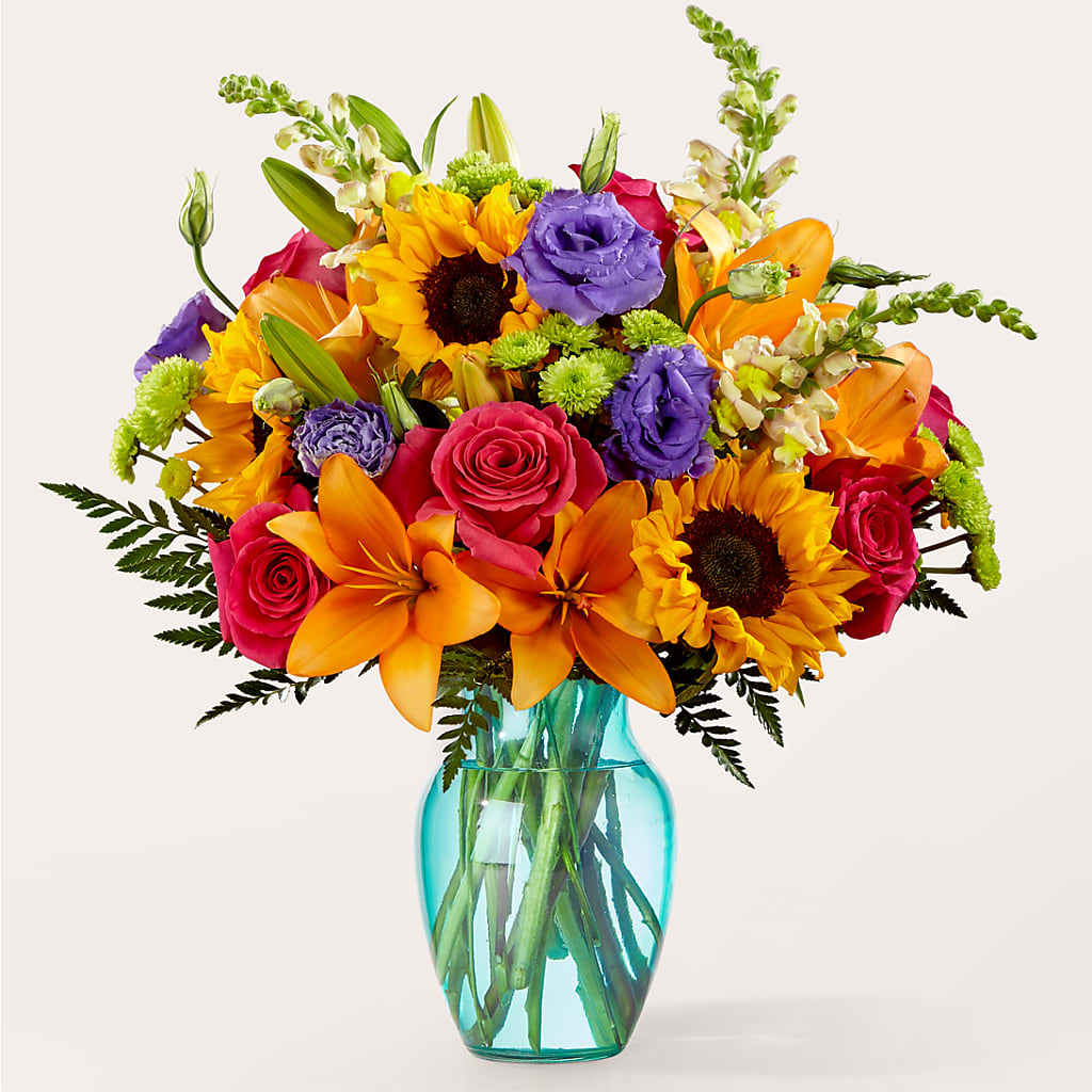Double Rainbow Bouquet – Fleuriste Rive Sud, Longueuil PQ