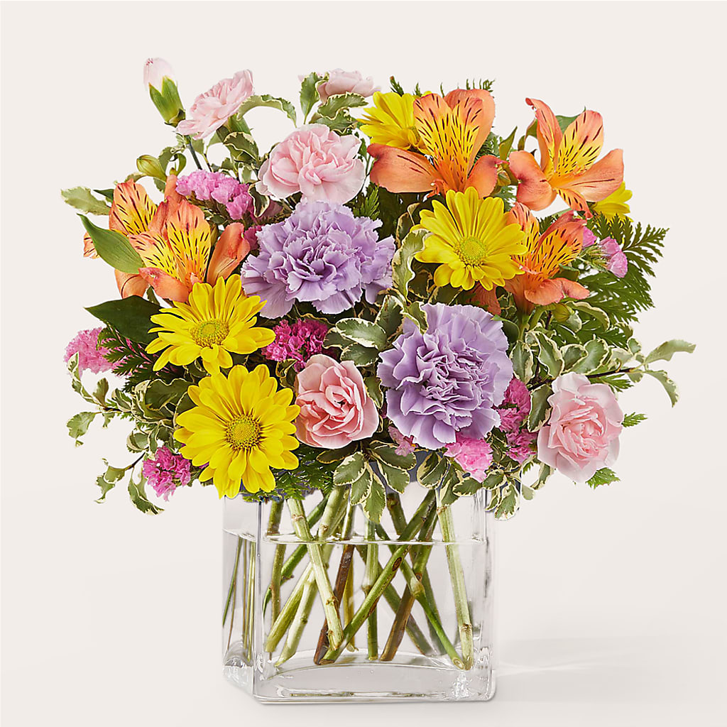 Shades of Happiness Bouquet – Fleuriste Rive Sud, Longueuil PQ