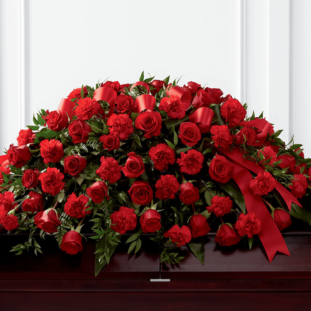 Tribute of Life Casket Spray – Fleuriste Rive Sud, Longueuil PQ