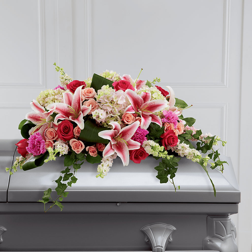 Splendid Grace Casket Spray – Fleuriste Rive Sud, Longueuil PQ