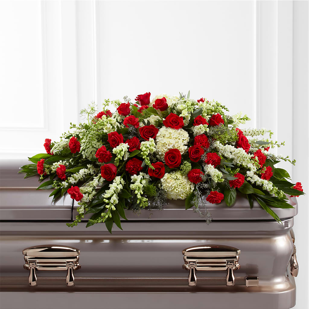 Sincerity Casket Spray – Fleuriste Rive Sud, Longueuil PQ