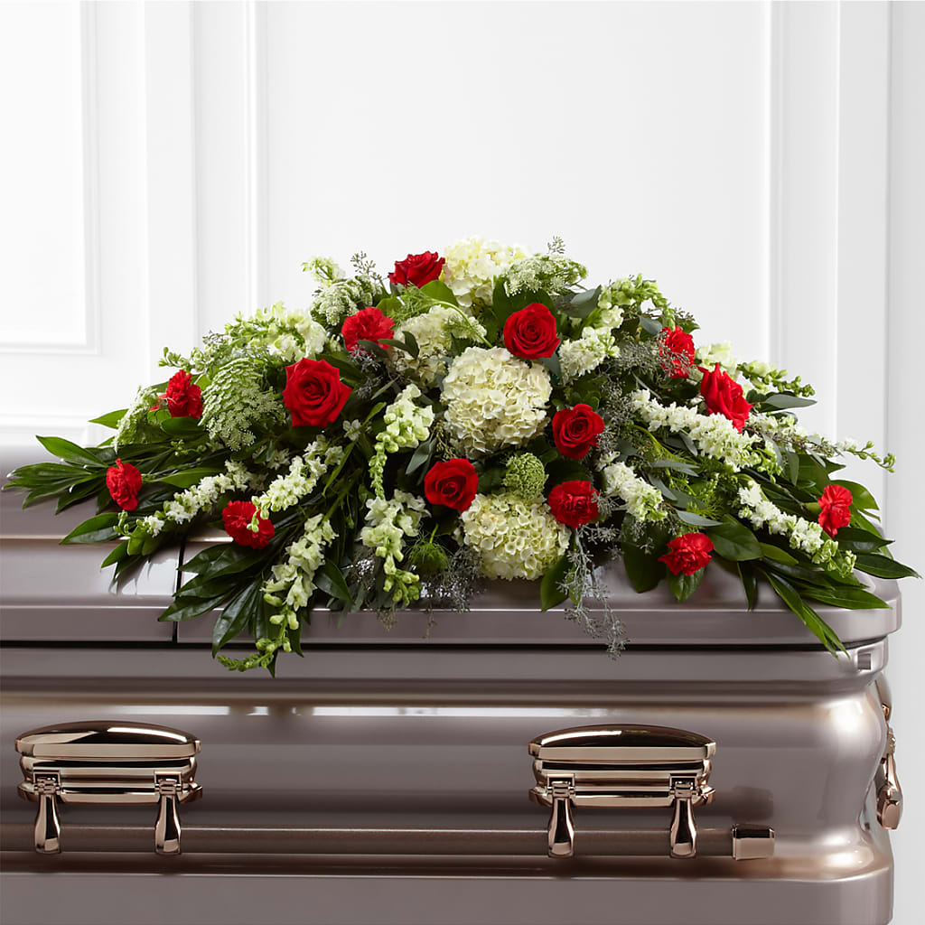 Sincerity Casket Spray – Fleuriste Rive Sud, Longueuil PQ