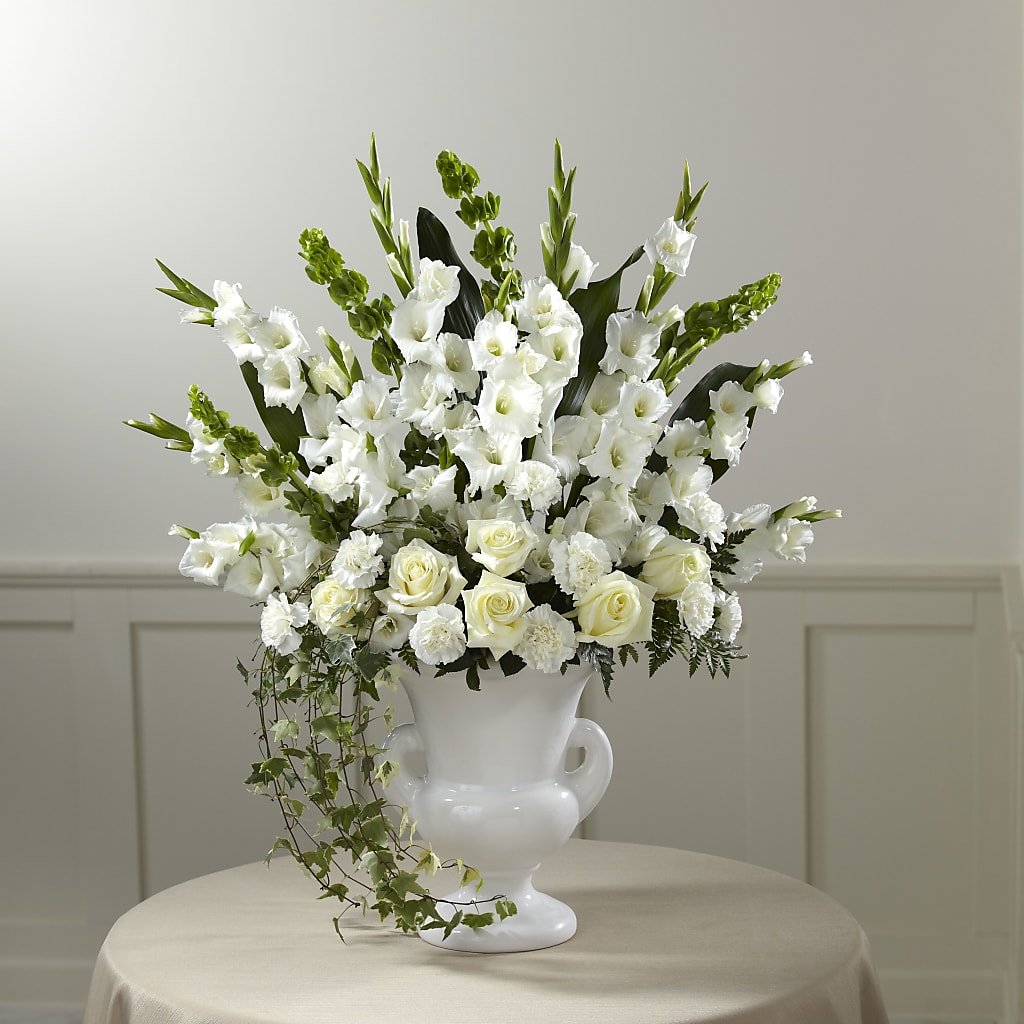 Fond Reflections Arrangement – Fleuriste Rive Sud, Longueuil PQ