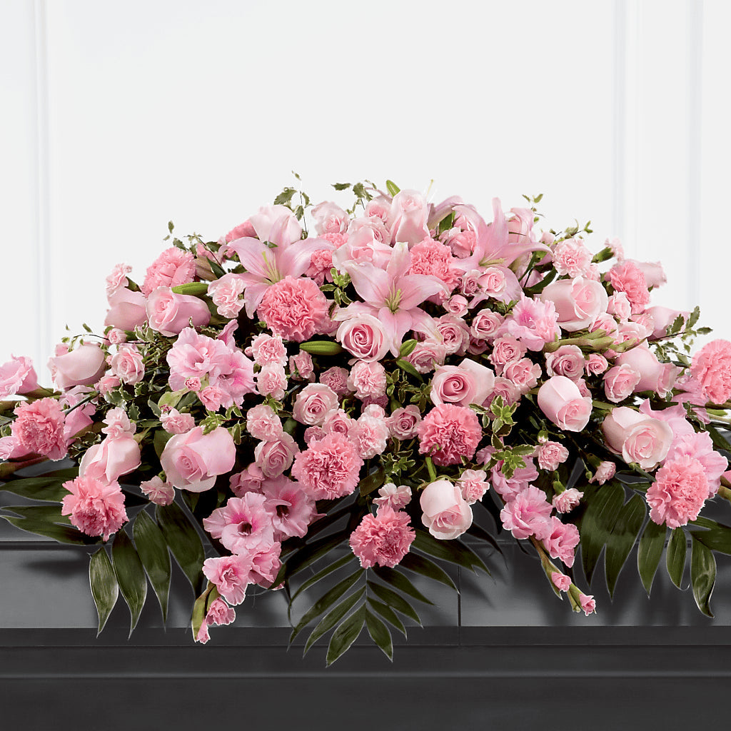 Garden of Comfort Casket Spray (Standard) – Fleuriste Rive Sud, Longueuil PQ