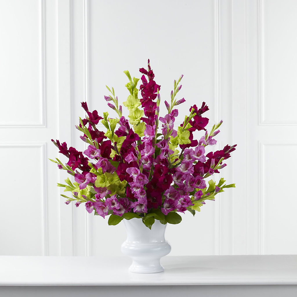 Solemn Offering Arrangement – Fleuriste Rive Sud, Longueuil PQ