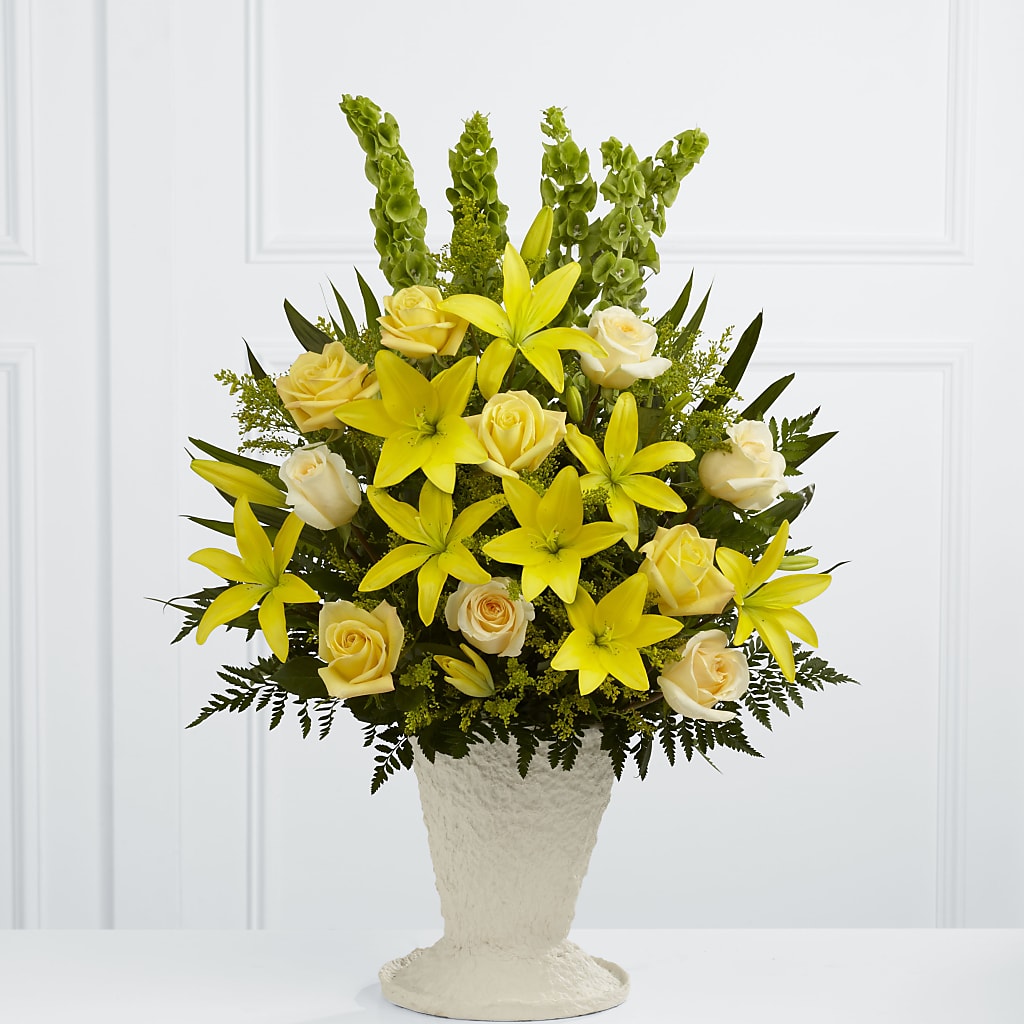 Golden Memories Arrangement – Fleuriste Rive Sud, Longueuil PQ