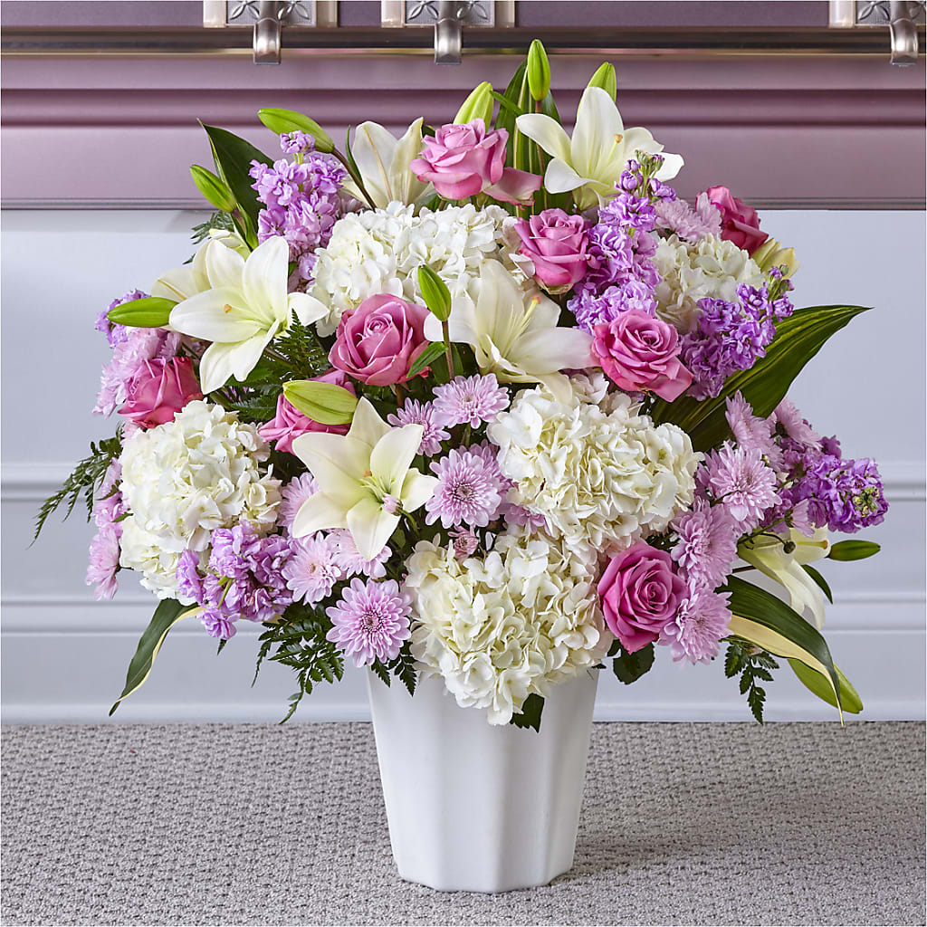 Heaven Sent Floor Basket – Fleuriste Rive Sud, Longueuil PQ