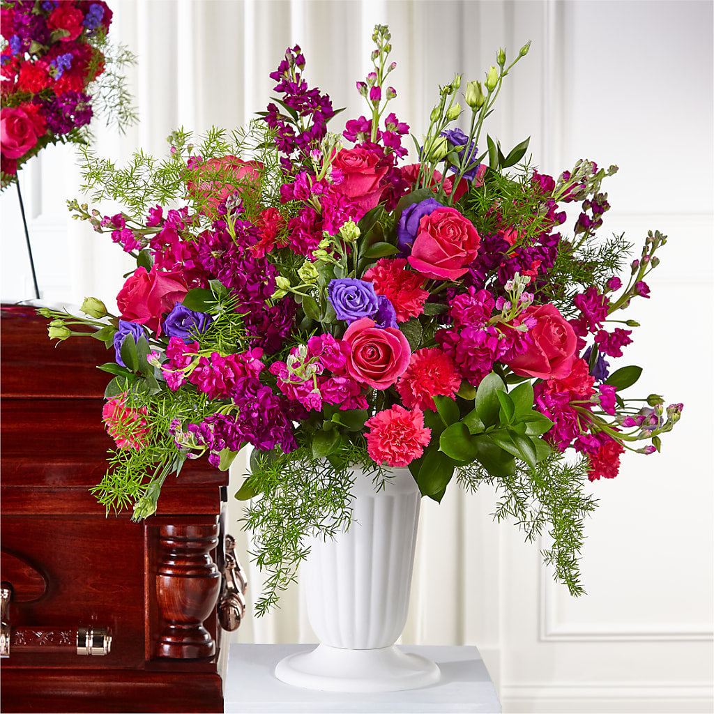 Eternal Day Arrangement – Fleuriste Rive Sud, Longueuil PQ