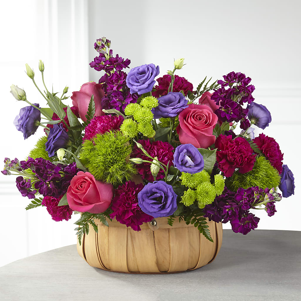 Serene Sanctuary Basket – Fleuriste Rive Sud, Longueuil PQ