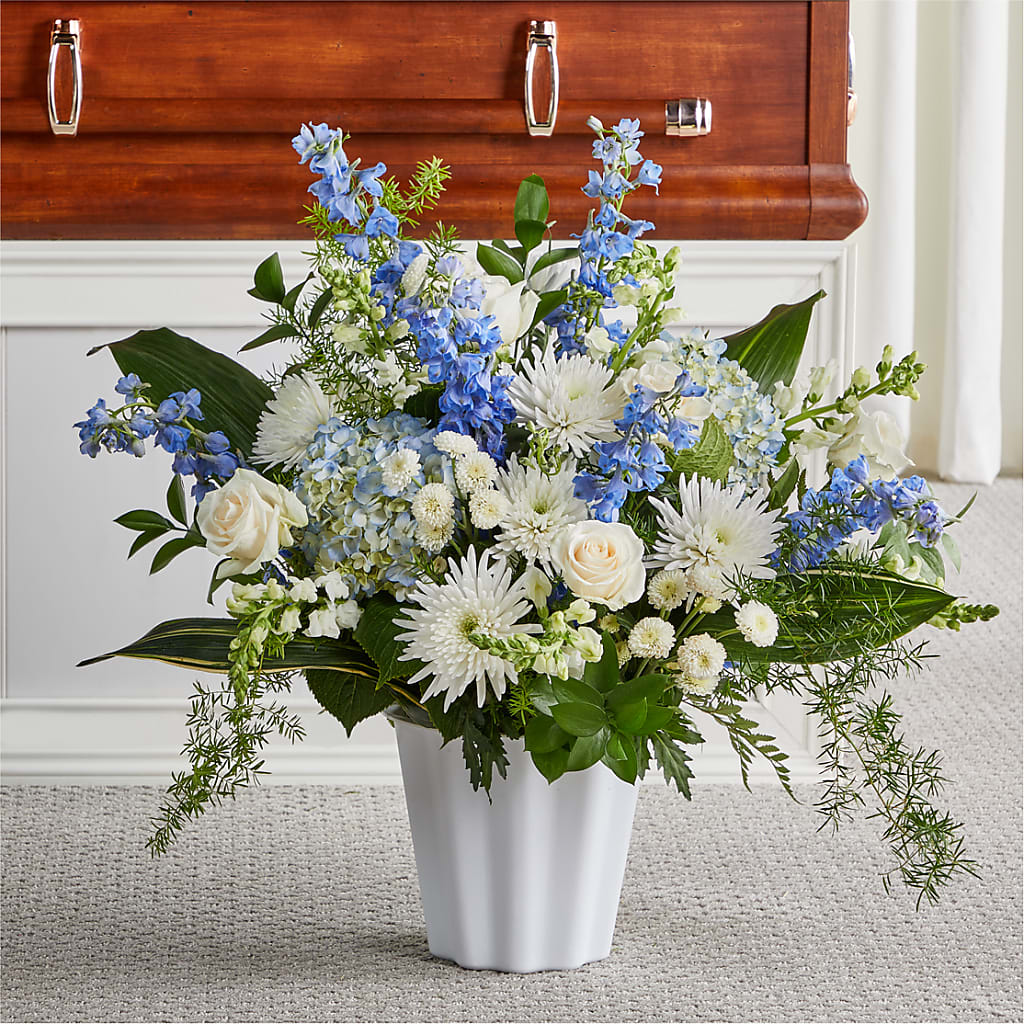 Everlasting Memories Floor Basket – Fleuriste Rive Sud, Longueuil PQ