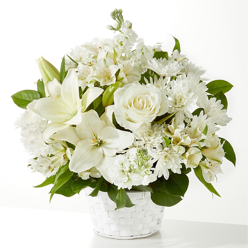 Peaceful Reflections Arrangement – Fleuriste Rive Sud, Longueuil PQ