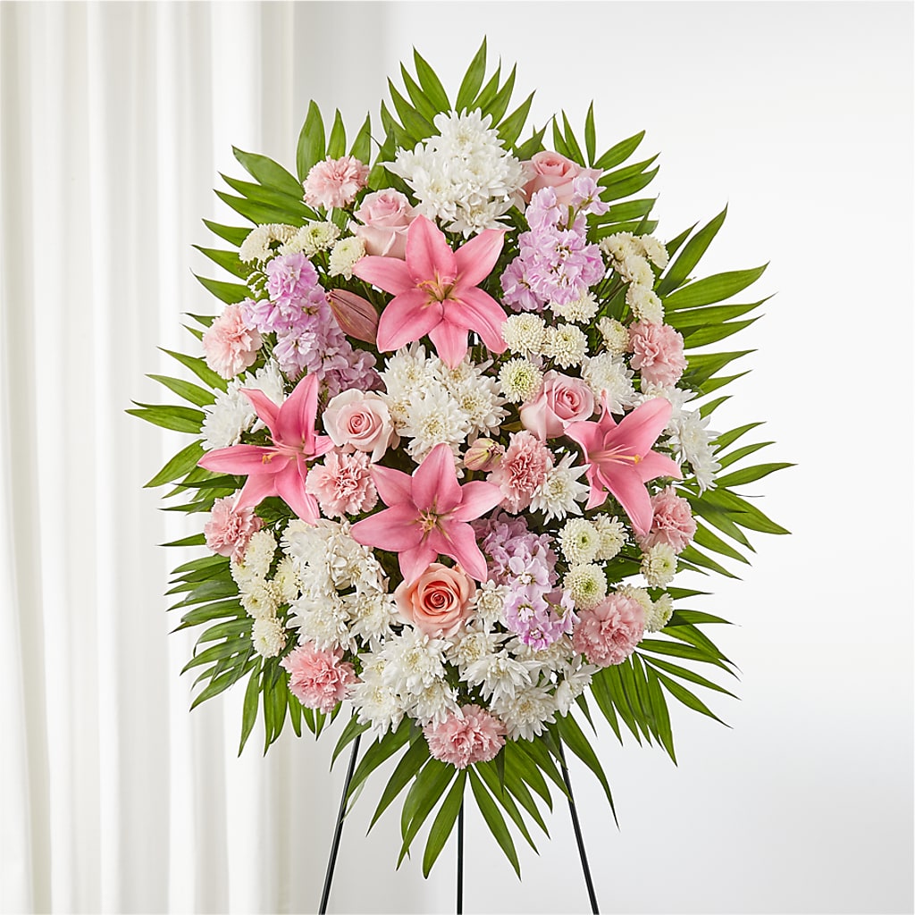 Offering Solace Standing Spray – Fleuriste Rive Sud, Longueuil PQ