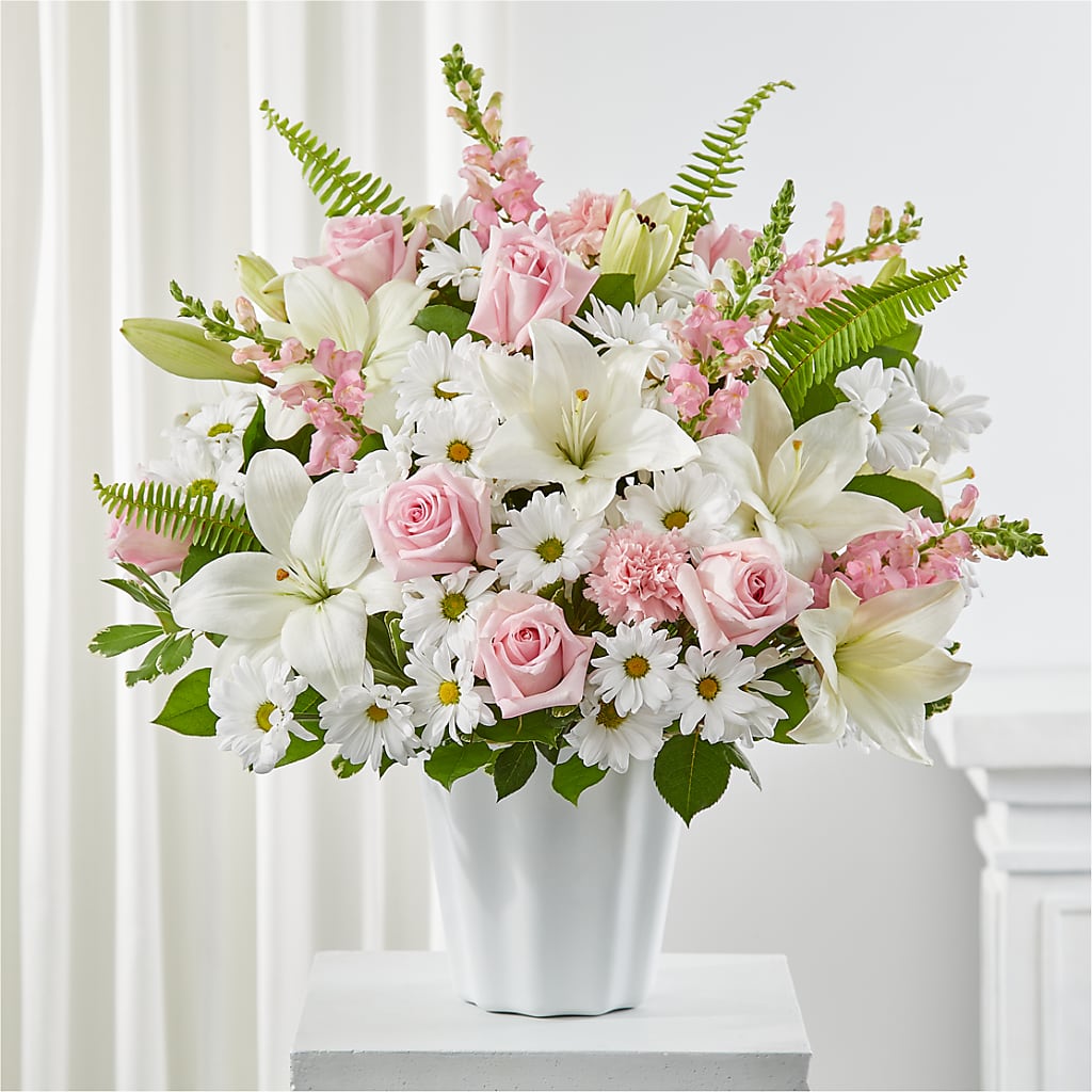 Soft Touch Tabletop Basket – Fleuriste Rive Sud, Longueuil PQ