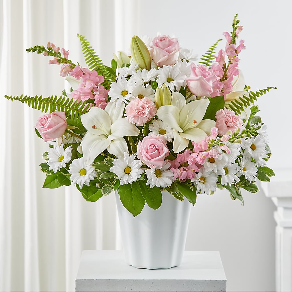 Soft Touch Tabletop Basket – Fleuriste Rive Sud, Longueuil PQ