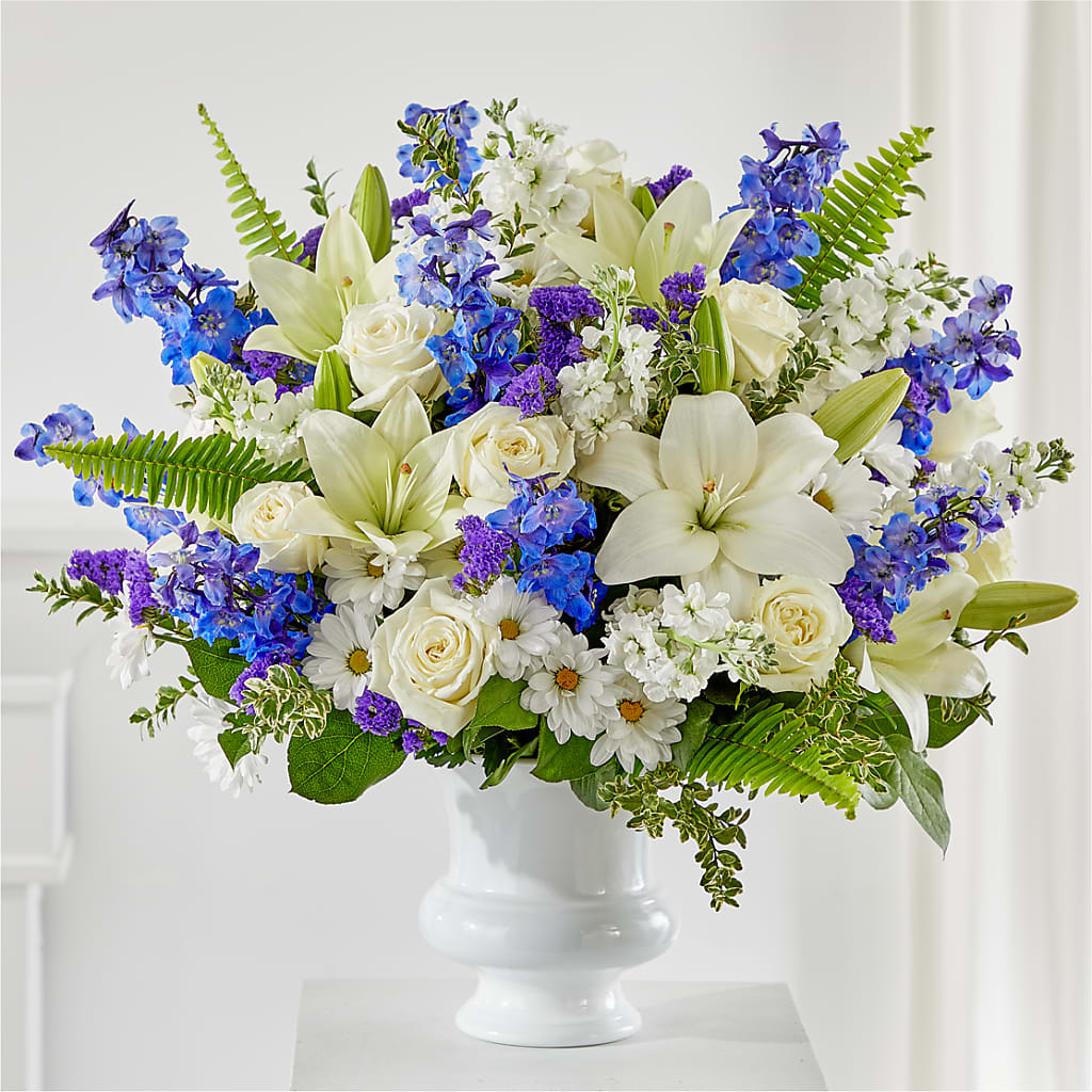 Expressions of Hope Urn Arrangement – Fleuriste Rive Sud, Longueuil PQ