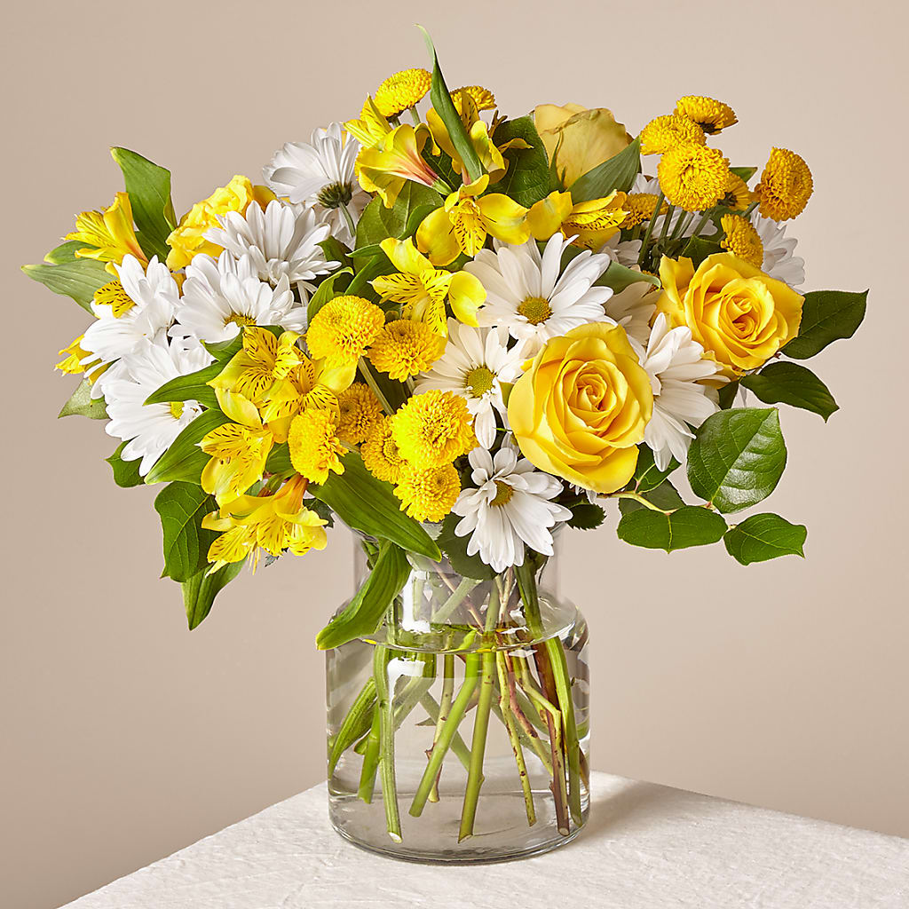 Sunny Sentiments Bouquet – Fleuriste Rive Sud, Longueuil PQ