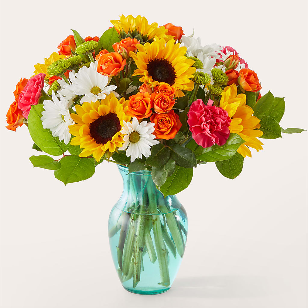 Sun-drenched Blooms Bouquet – Fleuriste Rive Sud, Longueuil PQ
