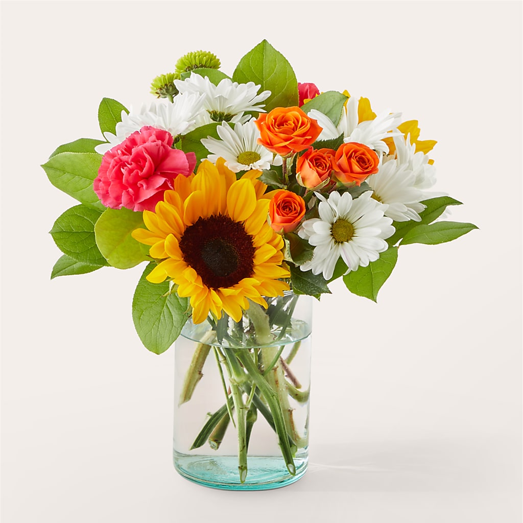 Sun-drenched Blooms Bouquet – Fleuriste Rive Sud, Longueuil PQ