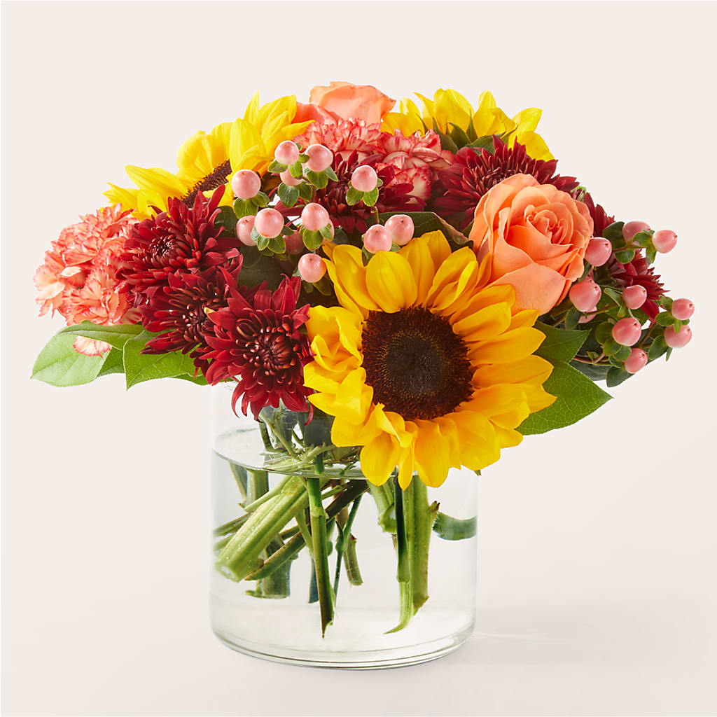 September Sunset Bouquet – Fleuriste Rive Sud, Longueuil PQ